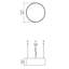 Cilíndrico 1 - Light LED Chandelier-68954417-124930727