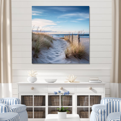 Path To The Beach II - Coastal Beach Sand Wall Art Decor