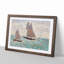 Two Sailboats at Grandcamp by Georges Seurat - Picture Frame Painting-62807773-62807779