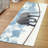Non-Woven Soft Type Printed Rug Featuring Monochromatic Abstract Design for Modern Home Decor-114320520