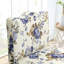 Chaise en flanelle - bleu, espace, non, avec coussin de taille simple