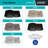 32" x 20" Platinum Quartz Kitchen Sink, 70/30 Double Bowl Sink, Drop-in Sink, Undermount Sink, Granite Kitchen Sink-101427314