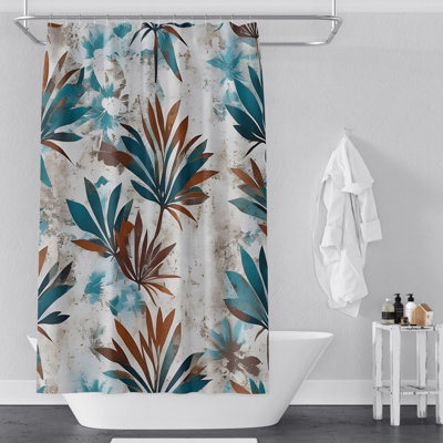 Aldwon Floral Shower Curtain