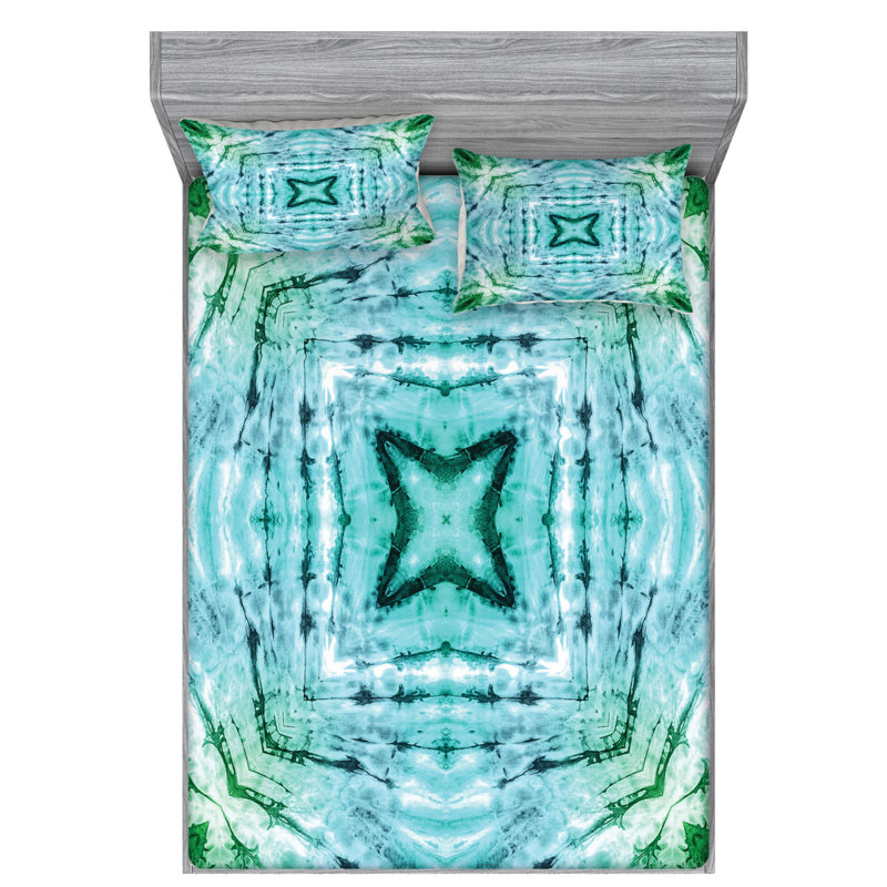 Microfiber Sheet Set, Queen Sheet Set + Fitted Sheet + 2 Pillowcases