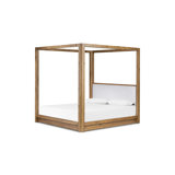 Frederick Canopy Bed-Antwerp Bone-Queen