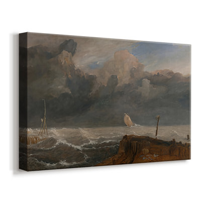 Port Ruysdael-J.M.W. Turner-Gallery Wrapped Canvas-1827