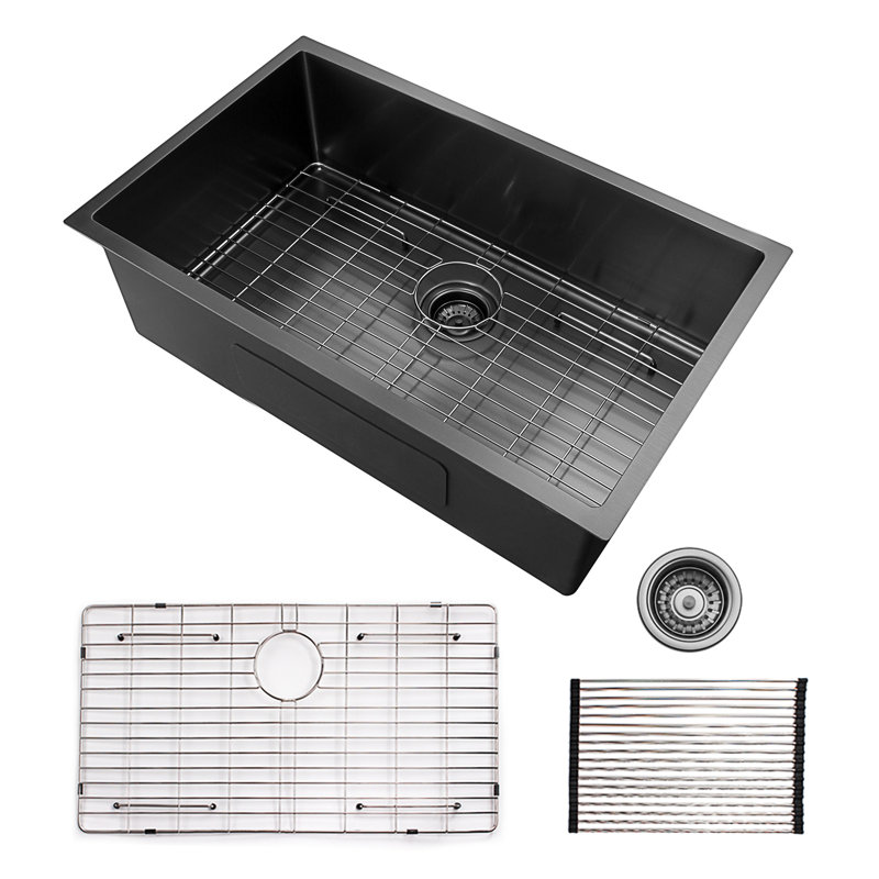 32'' L Single Bowl Stainless Steel Kitchen Sink