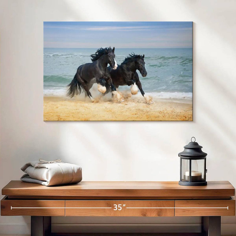 Brampt Black Shire Horses
