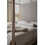 Pinstripe Solid Wood Canopy Bed-1197970037