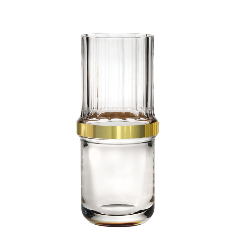 Dorian Handmade Crystal Table Vase