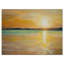 Sunset over the horizon-impression d’art graphique sur toile tendue-29505807