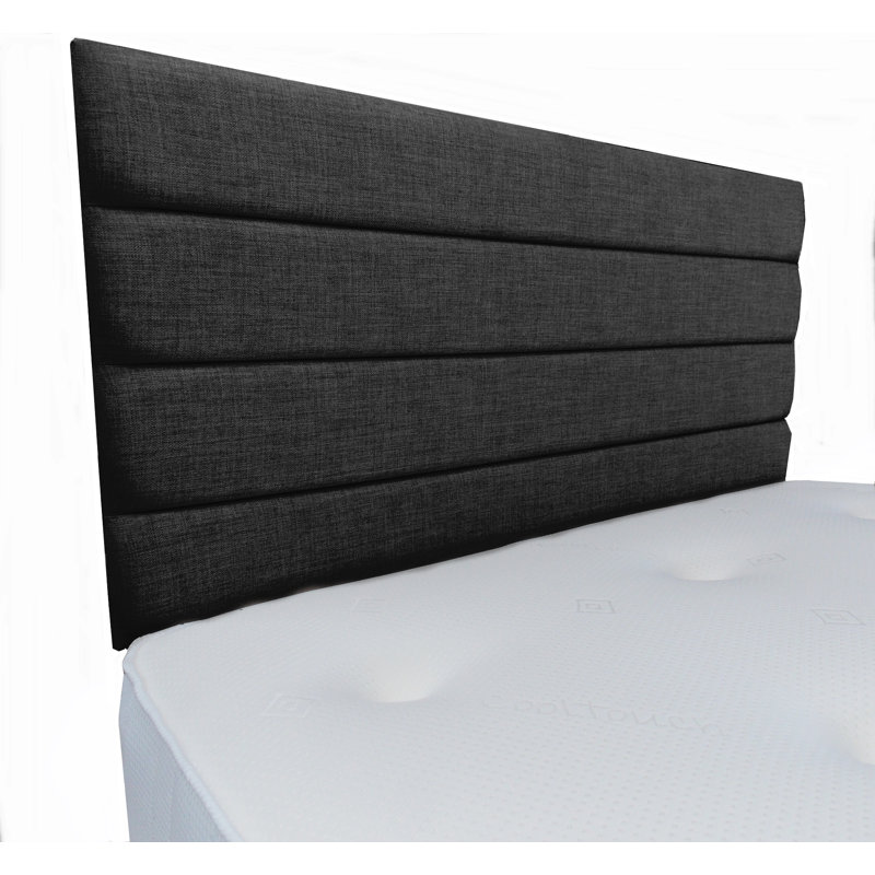 Upholstered Headboard, Super King (6'), Black
