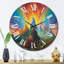 Horloge murale en métal-93379748