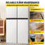 Washing Machine Pan Heavy Duty Washing Machine Tray with 4 Pcs Anti-Vibration Washing Machine Feet, Washer Pan, No Hole