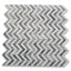Carreau de mosaïque en marbre à chevrons 12 po x 12 po