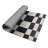 Checkered Gray Indoor and Outdoor Area Rug-13813237