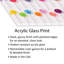 «Colorful Lollipops» par Erin Summer - peinture sans cadre sur acrylique