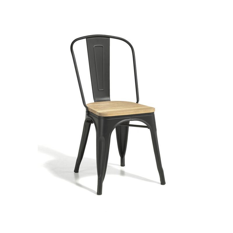 Ola Dining Chair, Black/Natural