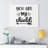 You Are My Shield - Wrapped Canvas Print-2115635390