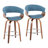 Archaimbaud Swivel Upholstered Counter Stool-88310225-90140874-88310226