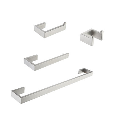 4 - Piece Bathroom Hardware Set