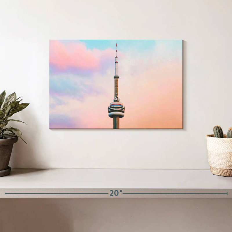 Lilie CN Tower, 8" H x 12" W