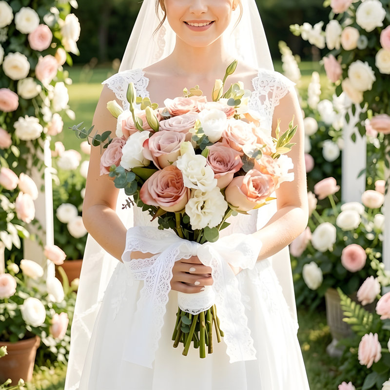 Bouquets de mariée et demoiselle d'honneur