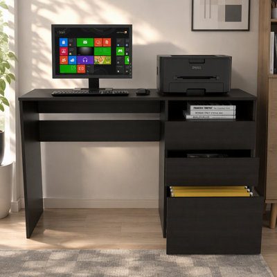 Louisiana Writing Computer Desk, Three Drawers