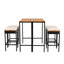 Ensemble de tables d'extérieur debout debout 43,3 po L Abrionna