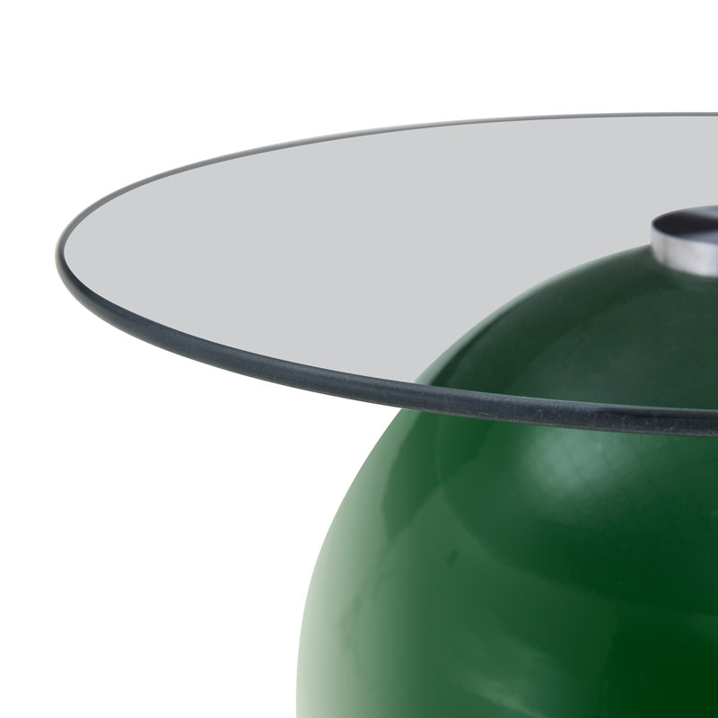 Petite table basse, Transparent / vert