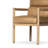 Arbella Upholstered Back Arm Chair in Beige/Natural-1157672185
