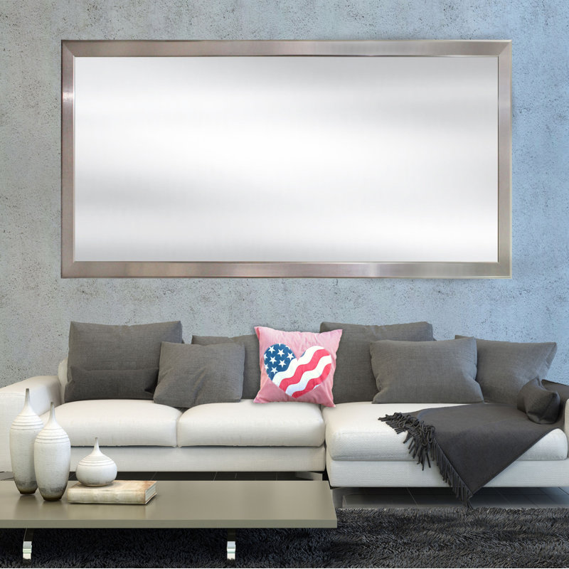 Flat Mirror, 37.5" H x 68" W