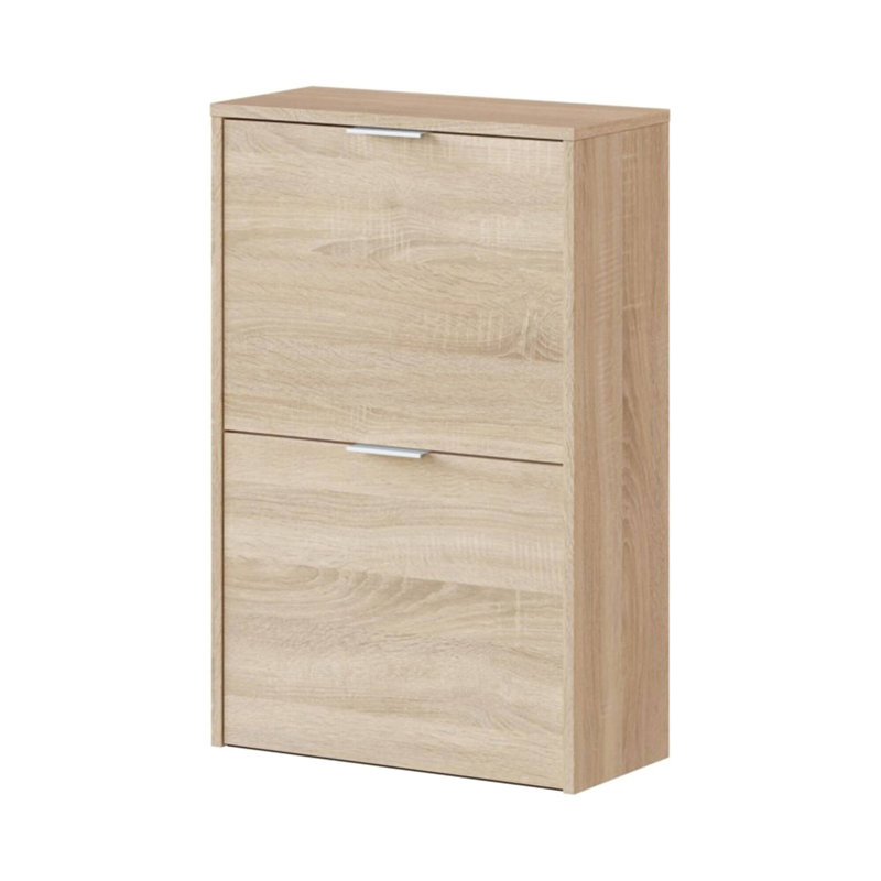 15 Pair Shoe Storage Cabinet, Beige