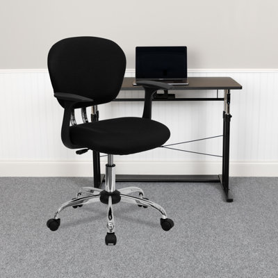 Chaise de bureau pivotante en maille