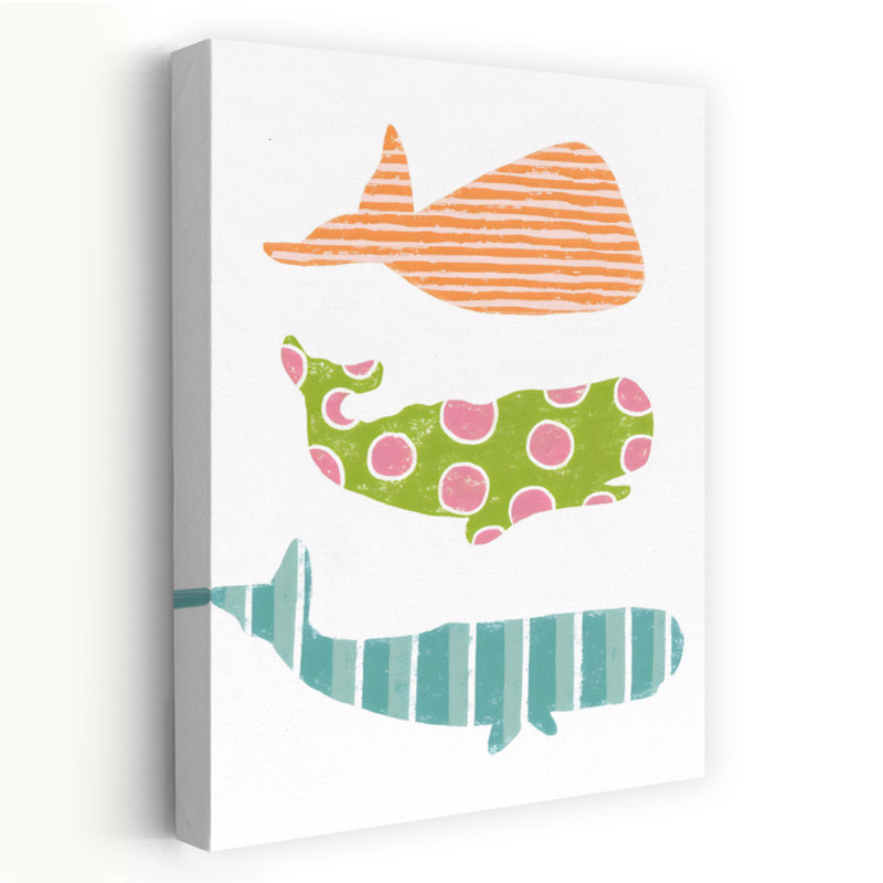 Baleine, art mural contemporain abstrait, 18" H x 12" W