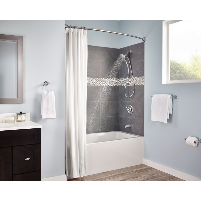 Sage Wall Mounted Towel Bar, Chrome, 18"