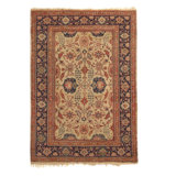 One-of-a-Kind 4'1" x 5'9" Hand Knotted Area Rug