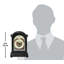 Classic Grandfather Plastic Tabletop Clock 9 Inches-59386639