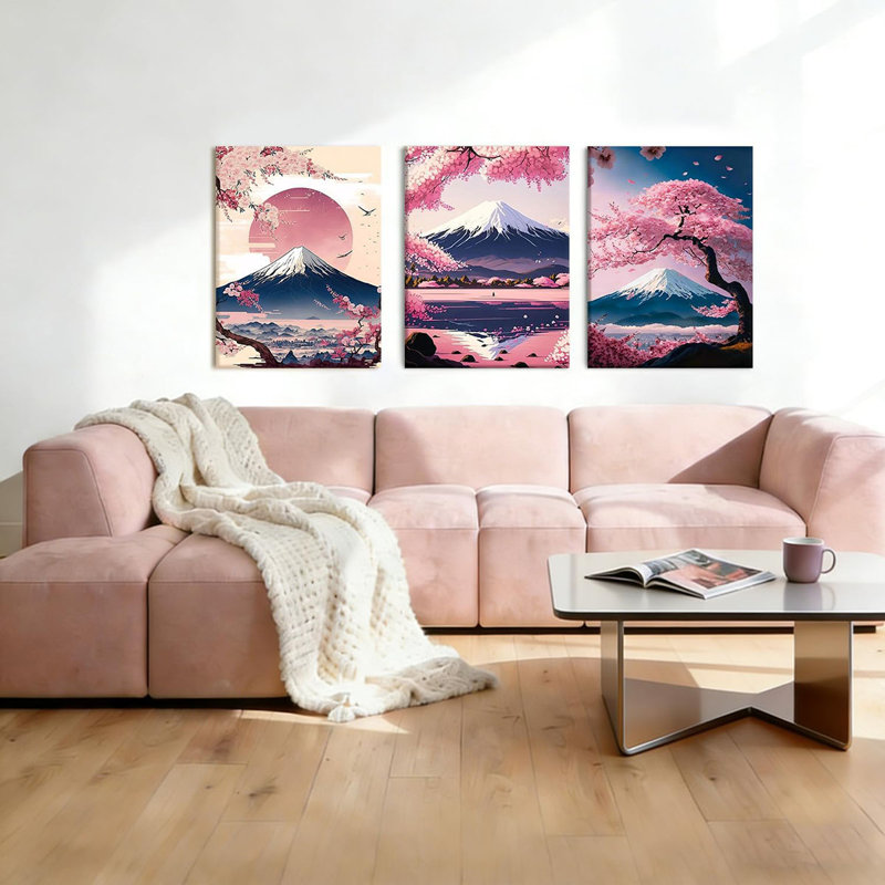 3 Piece Wrapped Canvas Print