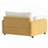 Oversized Chenille Single Sofa-830044651