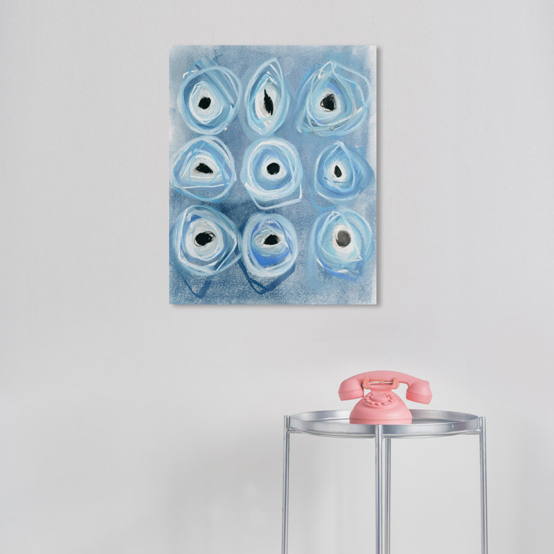 «Lucky Eyes On», reproduction sur toile, H 20 po x l 16 po x P 0,8 po