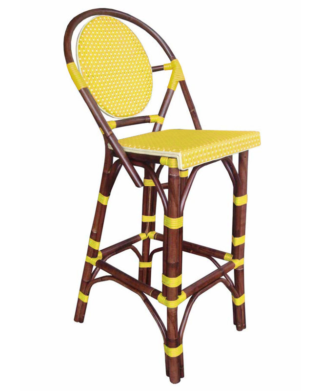 Tabouret de bar 29,5 po Minturn, Jaune