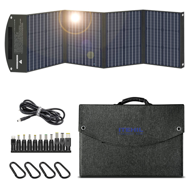 Panneau solaire portatif monocristallin