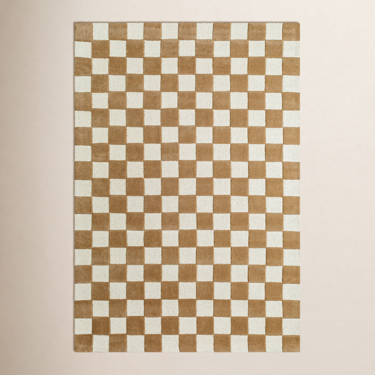 Jenna Tan Hand Tufted Area Rug