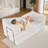 Boneless Convertible 2-In-1 Corduroy Folding Sofa Bed, 73” Wide Loveseat Sleeper For Apartments & Guest Rooms-1698299375