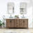 Javier 72" Double Bathroom Vanity Set-1195796534
