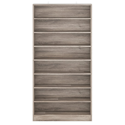 Armoire à chaussures grise 31,49 po