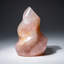Polished Rose Quartz Flame Freeform from Brazil (1.3 Lbs)