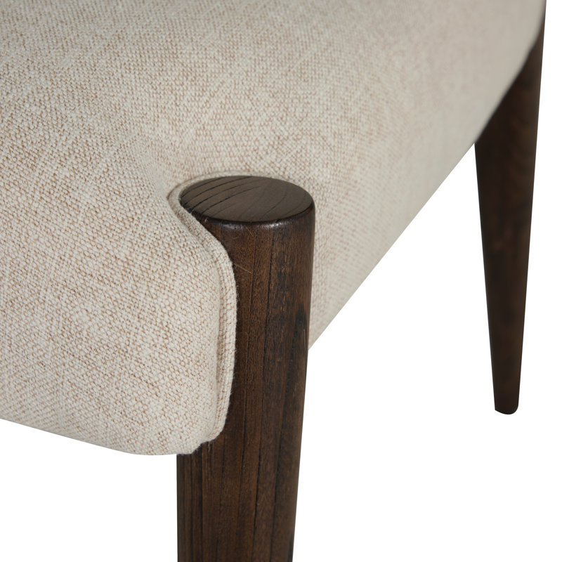 Highland Oak High Back Dining Side Chair, Dusk