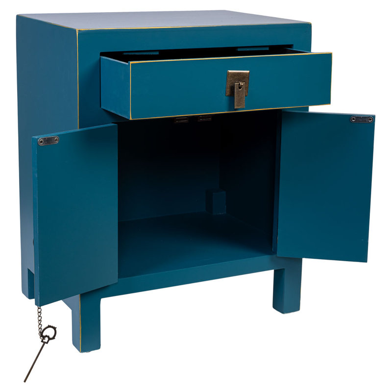 Allentown 44.5cm W Manufactured Wood Bedside Table